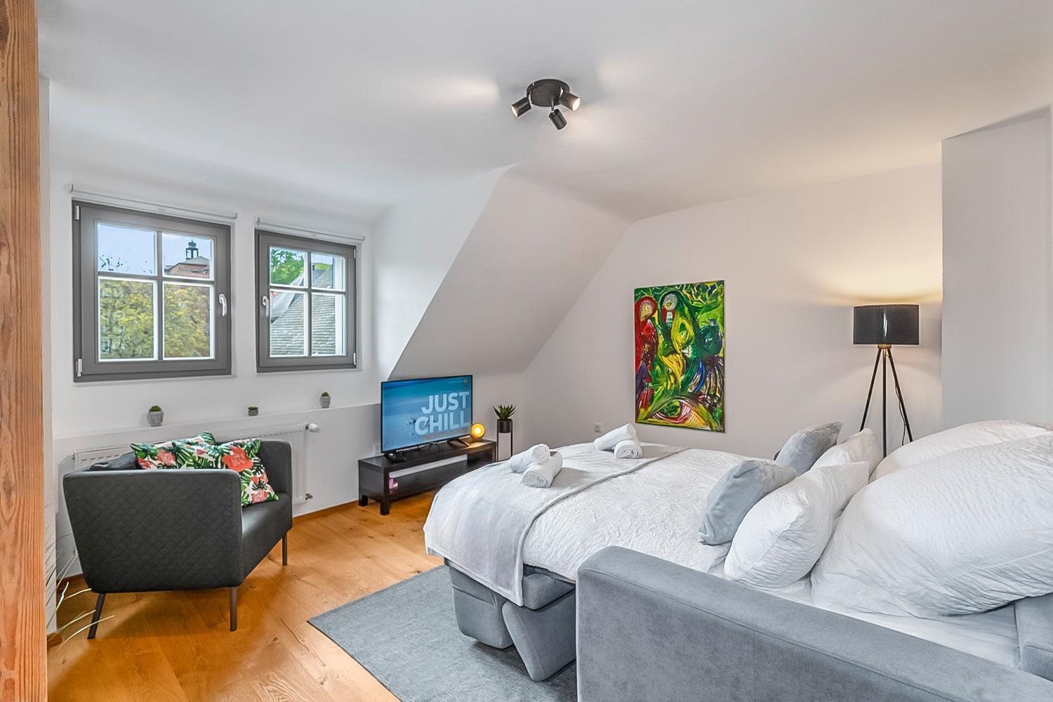 Namaste Homes - Ferienwohnung Mit Dachterrasse Bad Windsheim Εξωτερικό φωτογραφία